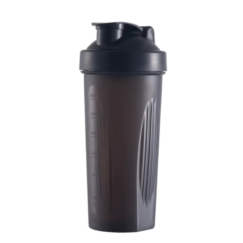 1Pc 600Ml Shaker Bottle 20Oz Protein Shaker Plastic Bottle Portable Fitness Bottle for Fitness Enthusiasts Athletes