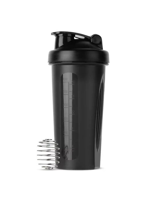 1Pc 600Ml Shaker Bottle 20Oz Protein Shaker Plastic Bottle Portable Fitness Bottle for Fitness Enthusiasts Athletes